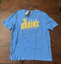Captivating UCLA Bruins Blue Graphic Short Sleeve T-Shirt Mens Size XL picture