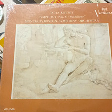 RCA Victor Tchaikovsky Symphony No. 6 Pathétique Monteux Boston VIC-1009 picture