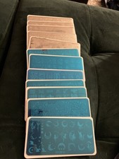 24 Nail Stamping Plates Various Designs Some New Some Used picture