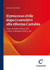 Antonio Carratt Il processo civile dopo i correttivi alla riforma Ca (Paperback) picture