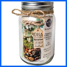 Customizable Portland Mason Jar Terrarium Kit - Ideal Gift for Plant Lovers picture