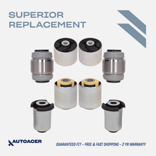 AUTOACER -8p Rear Upper & Lower Control Arm Bushings for Range Rover Sport 05-13 picture