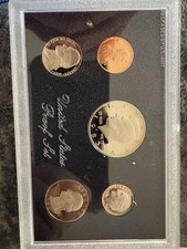 1983-S U.S. Proof Set 5 Coins San Francisco Mint Display Case Uncirculated picture