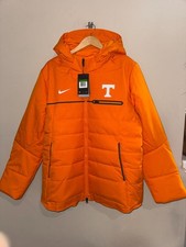 Men's XL Nike Tennessee Volunteers Team Issued PE On-Field Heavy Puffer Jacket picture