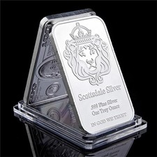 Scottsdale Silver 1 oz .999 Fine Silver Bullion Bar In God We Trust picture