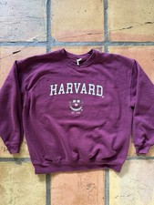 Vintage Harvard University Crewneck Sweatshirt Size Small picture