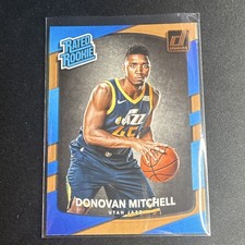 2017-18 Panini Donruss Rated Rookie Donovan Mitchell RC #188 Jazz Basketball picture