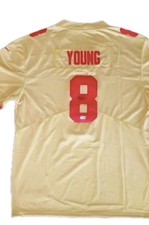 Steve Young Signed Legacy Jersey - Beckett BAS Autograph - Nike / On Field  picture