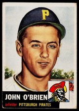 1953 Topps #223 Johnny O'Brien (RC) picture