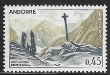 French Andorra # 165A MNH Clean & Flawless  ('25 SCV $1.10) picture