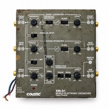 Coustic XM-3e Mobile Electronic Crossover Old School Car Audio 3-Way Working picture