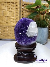 2.55LB Natural Uruguayan amethyst cluster ornament picture