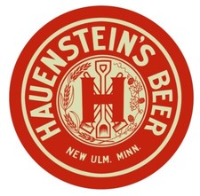 Hauenstein's Beer of New Ulm, MN NEW Metal Sign: 14