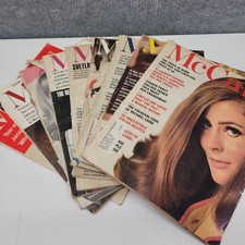 McCall's Magazine: Vintage 1967 Fashion & Lifestyle Issues Lot Of 9 Please Read picture