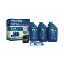 Polaris PS4 Oil Change Kit for Select RZR Models, Incl Oil, Filter -2881696 picture
