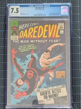  Daredevil #7 - CGC 7.5 (Marvel, 1965) - 1ST RED COSTUME APPEARANCE -Sub-Mariner picture