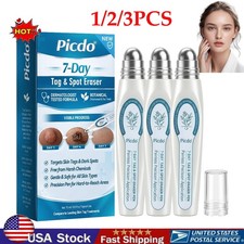 1-3X Picdo 7 Day Skin Tag &Spot Eraser Beauty Rolerball Pen Smooths&Softens Skin picture