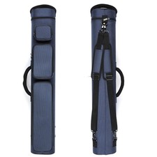 12-Hole Premium Nylon Pool Cue Case – Holds 8 Shafts & 4 Butts,Durable Dou picture