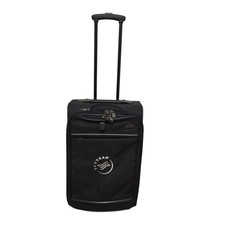 Samsonite SkyTeam Airline Carry On Rollerboard Suitcase Black Rolling Luggage picture