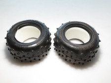 L22-3447 VINTAGE TEAM LOSI JRXT TRUCK REAR TIRES WITH INSERTS picture