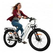 Paselec X8 27.5'' 48V 16Ah Electric Bicycle 8 Speed 28mph City E-Bike 1000W Peak picture
