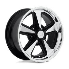 17x8 US Mags U109 BANDIT MATTE BLACK MACHINED Wheel 5x4.75 (1mm) picture