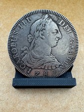 Carolus III Coin 8 Reales 1780 picture