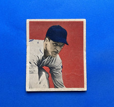 1949 Bowman #32 Eddie Yost +/- VG-VGEX (crease) Washington Senators VTG Card picture
