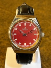 Vintage Breitling Geneve 17 Jewels Manual Winding Swiss Made Men’s Watch picture