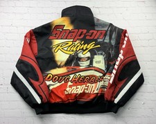 VTG Swingster Doug Herbert Racing Jacket XL Red Black White Top Fuel Dragster picture