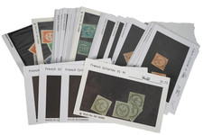 FRENCH COLONIES COLLECTION OF 70 STAMPS SCOTT #1 / #56 MINT & USED picture