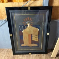 ERTE “Tassel Gown” Silkscreen Signed Framed 243/300 picture