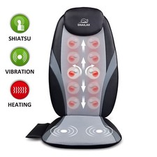 Snailax Shiatsu Back Massager with Heat, Massage Chair Pad Massage Seat Cushion picture