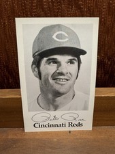 1971 Pete Rose Cincinnati Reds Team Issue Postcard picture