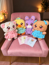 Blackpink Character Plush Dolls 30cm - SET OF 4 (Gomdeuki, Ppeu, Rosie, Sooya) picture