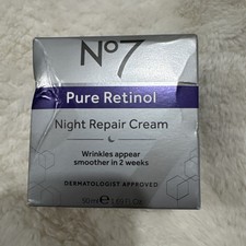 No7 Pure Retinol Night Repair Cream 1.69 fl oz Fragrance Free picture