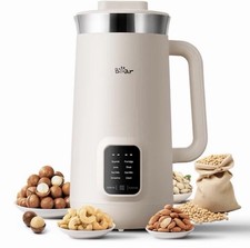 Bear 8 in 1 Nut Milk Maker Machine, 40oz/1.2L with Self Cleaner | Beige | New picture