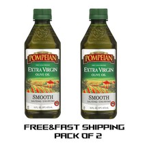 Pompeian Smooth Extra Virgin Olive Oil - 16 fl oz (Pack of 2) picture
