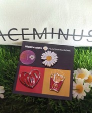 SEOUL KOREA EXCLUSIVE McDonalds x G-Dragon PEACEMINUSONE Pin Set GD picture