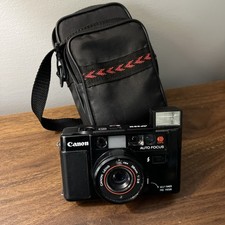 Vintage Canon AF35M 35mm Point & Shoot Film Camera Autoboy Flash Japan TESTED picture
