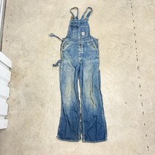 Vintage Mens K-Alls 1930’s-40’s Denim Jean Overalls Farm 26x29 Rare Distressed picture