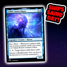 Zellix Sanity Flayer - Custom Art Magic: The Gathering Playtest Card picture