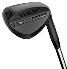 Titleist Vokey SM10 Jet Black T Grind 60* Lob Wedge 60-4 Dynamic Gold S200 VG picture