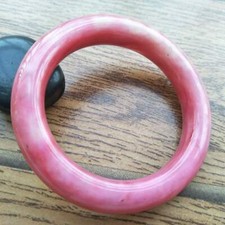 10% OFF- 50/51/52mm Certified Natural Red Jadeite Emerald A*Jade Carved Bangle picture