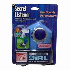 Rare 2002 Wild Planet Undercover Girl Secret Listener Spy Toy New Vintage picture
