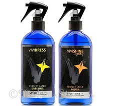Vivishine Spray 250ml & Vividress w/Spray 250ml - ( by Vivishine Latex Shiner ) picture