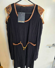 Roberto Cavalli Leopard dress, Size Large, Long Sleeve picture