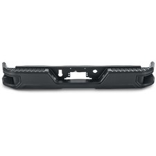 Black Complete Rear Bumper Assembly For 2020-2024 Sierra Silverado 2500 / 3500 picture