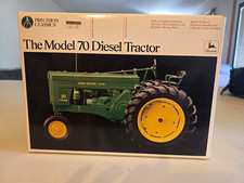 John Deere Precision Classics Model 70 Diesel Tractor Die-Cast Model w/ Box picture