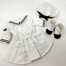 Samantha Sailor Outfit : Hat Dress Shoes Boots by Pleasant Company American Girl picture